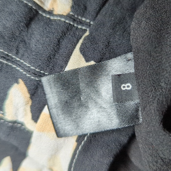 Proenza Schouler Cutout Wrap-effect Pleated Floral-print Georgette Maxi Dress 8 - Picture 7 of 7